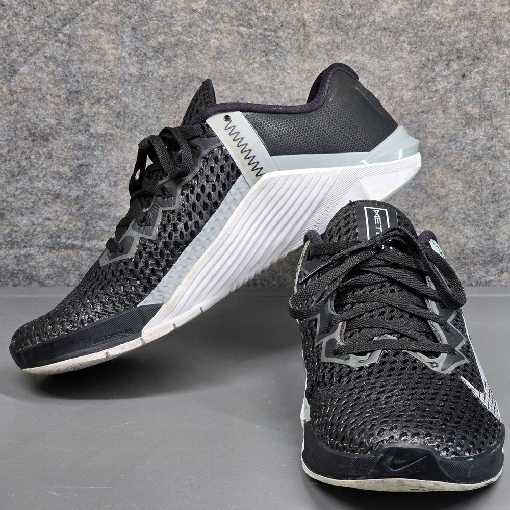 Size 7 - Nike Metcon 6 Men's CK9388-010 Black Running Shoes Sneakers